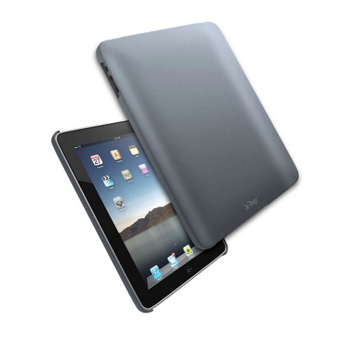 ifrogz Luxe Hartschalenetui für Apple iPad metallic/schwarz von iFrogz