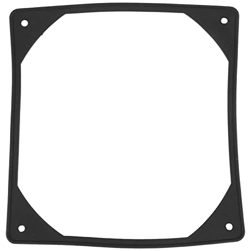 iFutniew 10 x 140 mm Anti-Vibrations-Silikon-Ventilatordichtung, geräuschreduzierende Dichtungspad für PC-Computergehäuse-Lüfter von iFutniew