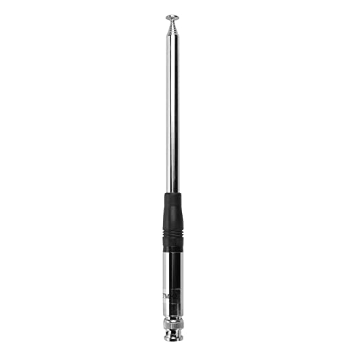 iFutniew 27 MHz Antenne 22,9 cm bis 130,9 cm Teleskop-/Stab-HT-Antennen für CB-Handfunkgerät / tragbares Radio mit BNC-Anschluss von iFutniew