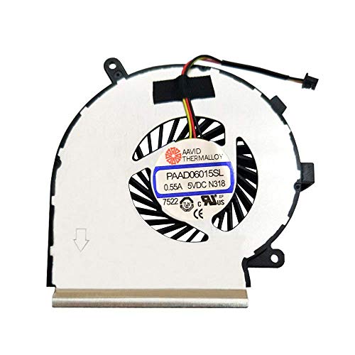 iHaospace PAAD06015SL Replacement Laptop CPU Cooling Fan for GE62 GE72 PE60 PE70 GL62 N303 Notebook Cooler Radiators von iHaospace