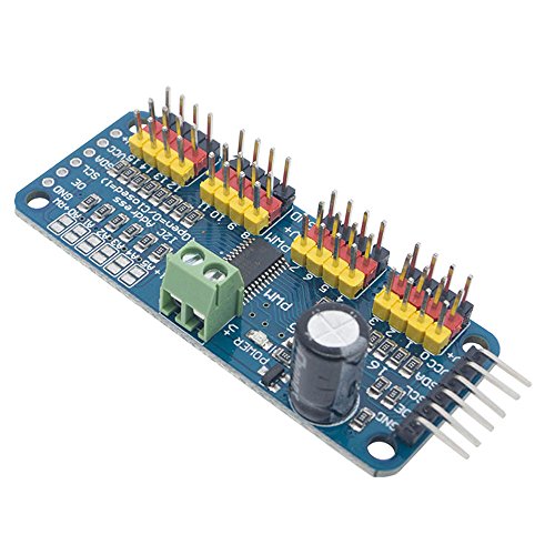 PCA9685 16-Channel 12-bit PWM Servo Driver for Arduino Raspberry Pi IIC Interface Servo Shield von iHaospace