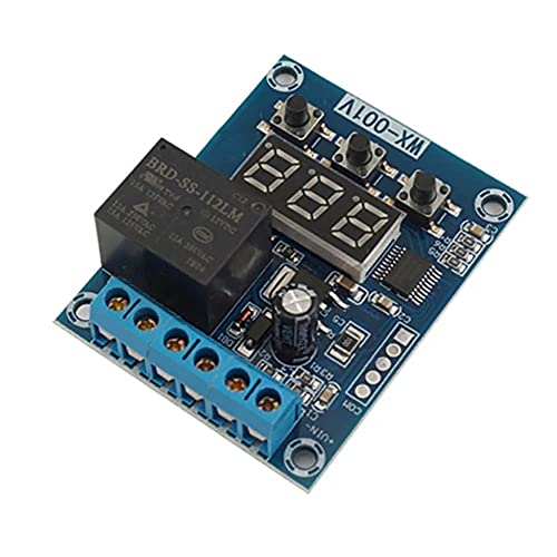 iHaospace 0-100V Voltage Detection Relay Module 12A Charge and Discharge Voltage Monitoring Voltage Upper and Lower Limit Control von iHaospace
