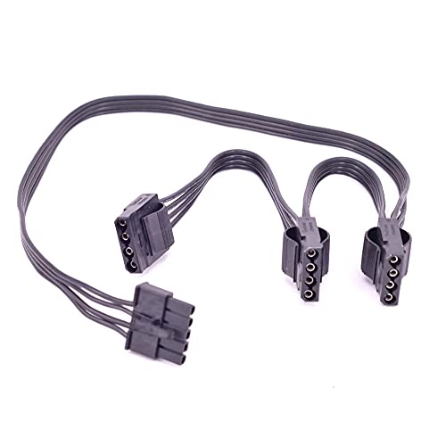 iHaospace 1 to 3 Ports PSU 5Pin to 4Pin Molex Power Supply Cable for Cooler Master G450M G550M G650M Modular iHaospace 1 to 3 Ports PSU 5Pin to 4Pin Molex Power Supply Cable for Cooler Master G450M G550M G650M Modular von iHaospace