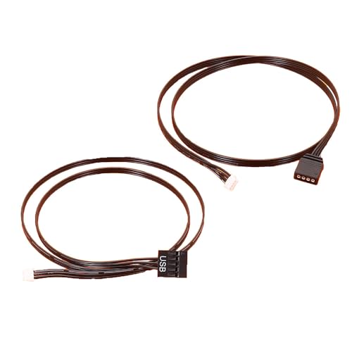 iHaospace 12V 4Pin RGB Kabel für Wraith Prism CPU Lüfter, RGB Synchronisationskabel USB LED Steuerkabel von iHaospace