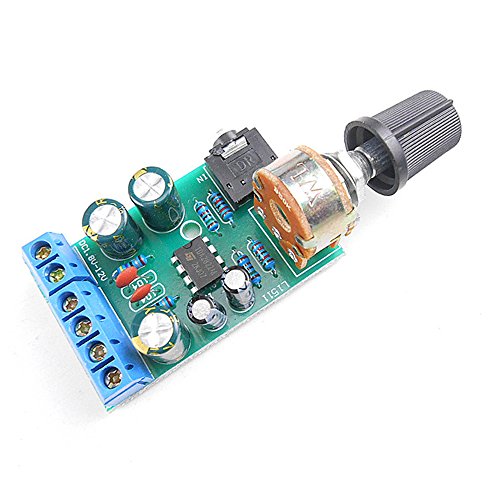 iHaospace 2 Pcs TDA2822M Verstärker 2 Kanäle Stereo 3,5 mm AUX Audio AMP Board Mini Modul DC 2-12V iHaospace 2 Pcs TDA2822M Verstärker 2 Kanäle Stereo 3,5 mm AUX Audio AMP Board Mini Modul DC 2-12V von iHaospace