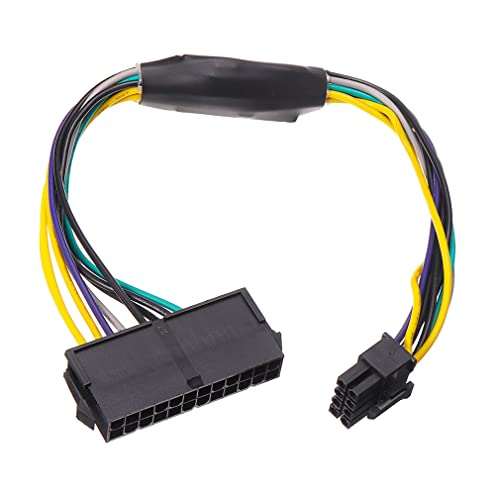 iHaospace 24 Pin auf 8 Pin ATX Netzteil Kabel Adapterkabel Kompatibel mit Dell Optiplex 3046 3620 von iHaospace