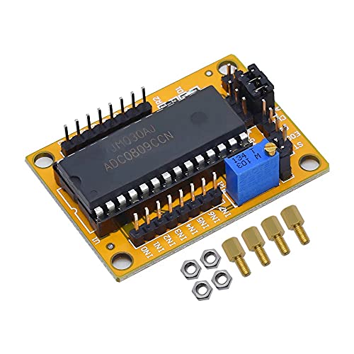 iHaospace ADC0809 8-bit 8 Channel Parallel AD Board Analog to Digital Conversion Program Digital Voltmete von iHaospace