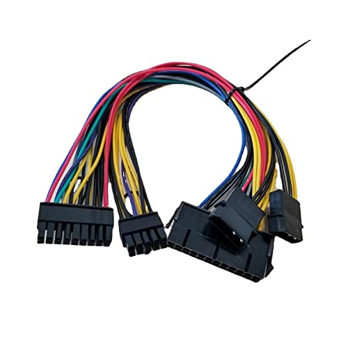 iHaospace ATX 24Pin auf 18Pin+10Pin IDE 4Pin Stromadapterkabel für HP Z800 Workstation Mainboard, PSU Adapterkabel von iHaospace