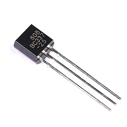 iHaospace BC337 NPN Transistor, TO-92, 3 Pin, 45V, 0.8A, 4.58 mm H x 3.86 mm W x 4.58 mm L (Pack of 100) von iHaospace