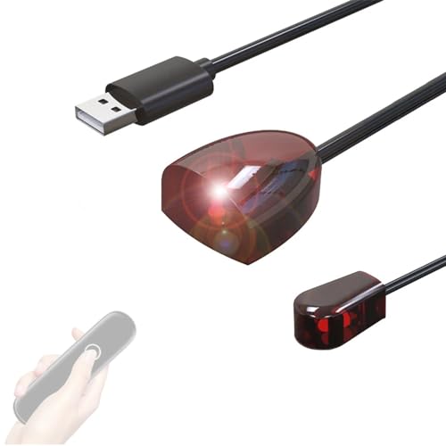 iHaospace Infrarot Fernbedienungs Verlängerungskabel, IR Repeater IR Empfänger Infrarot Fernbedienung Extender IR Verlängerung IR Empfänger USB Kabel für Fernseher TV Box iHaospace Infrarot Fernbedienungs Verlängerungskabel, IR Repeater IR Empfänger Infrarot Fernbedienung Extender IR Verlängerung IR Empfänger USB Kabel für Fernseher TV Box von iHaospace