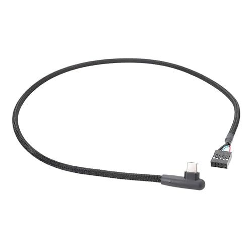 iHaospace Motherboard USB 9-pin auf USB C 90 Grad Typ C Kabel 60CM iHaospace Motherboard USB 9-pin auf USB C 90 Grad Typ C Kabel 60CM von iHaospace