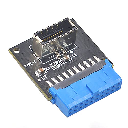 iHaospace Motherboard USB3.0 Front 19Pin to 3.1 Type-C Front Type-e Interface 20 to 19 Pin Adapter Expansion Card von iHaospace