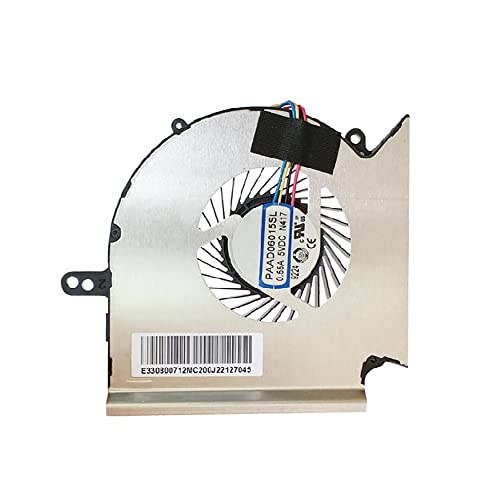 iHaospace Replacement Laptop CPU GPU Cooling Fan for MSI GE75 GP75 GL75 WE75 MS-17E2/E4/E5/E7 Cooler Fan PAAD06015SL N414 N417 (CPU Fan) von iHaospace