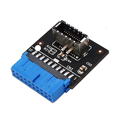 iHaospace USB 3.0 19 Pin to Type-E 20Pin Header Extension Adapter for PC Motherboard Connector Riser von iHaospace