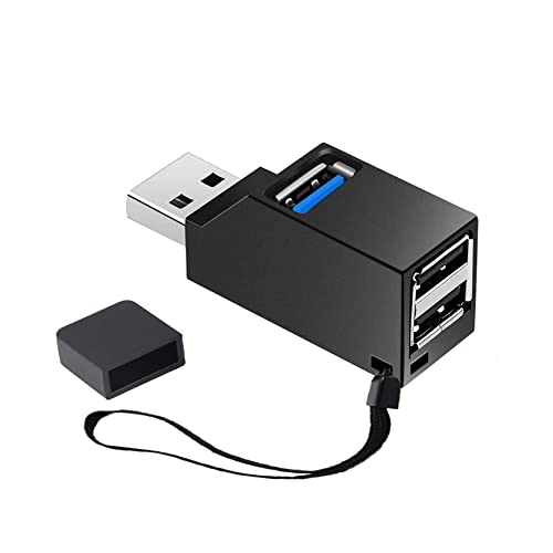 iJiZuo 3 Port USB 3.0 Hub (2 USB 2.0 + USB 3.0), Datenhub für Apple MacBook, Mac Air, MacPro, Windows Laptops und Ultrabooks, sowie PCs und weiteren USB 3.0 kompatiblen Geräten von iJiZuo