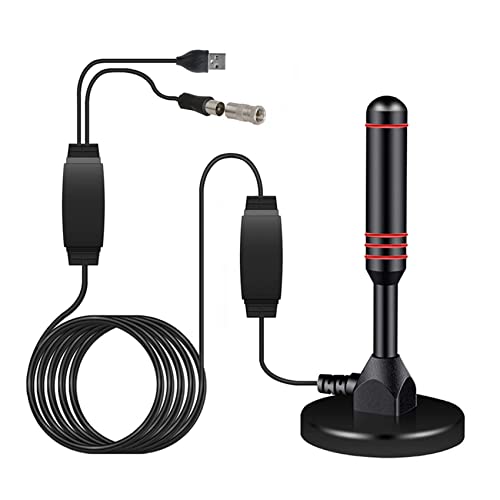iJiZuo Antenne TV Antenne, Geeignet für hohen digitalen Empfang 5m Kabel für alle DVB-T/DVB-T2/DTMB Empfangsgeräte, USB Netzteil Hohe Empfangsleistung bis zu 30dBi iJiZuo Antenne TV Antenne, Geeignet für hohen digitalen Empfang 5m Kabel für alle DVB-T/DVB-T2/DTMB Empfangsgeräte, USB Netzteil Hohe Empfangsleistung bis zu 30dBi von iJiZuo