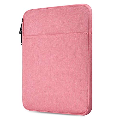 9-11 Zoll Tablet Sleeve Case Tasche für iPad 10.2 2021-2019, iPad 10th Gen 10.9 2022, iPad Pro 11 M2 M1, iPad Air 5/4 10.9, Samsung Galaxy Tab A8 1 1 1 0,5, F it Apple Smart Keyboard, Pink von iKammo