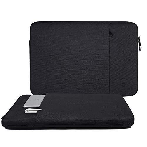 Wasserdichte Laptop-Schutzhülle mit Tasche schwarz 14-15 Inch von iKammo