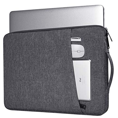 Wasserdichte Laptoptasche Schutzhülle mit Tasche Spack Grey 14-15inch von iKammo