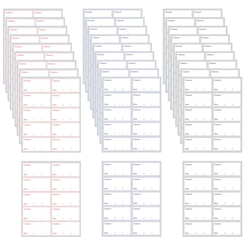 iLamvie 300 Stück Etiketten Selbstklebend,Gefrieretiketten,30 X 60mm,Haushaltsetiketten Wasserdicht Aufkleber Zum Beschriften, Universal Klebeetiketten Adressetiketten iLamvie 300 Stück Etiketten Selbstklebend,Gefrieretiketten,30 X 60mm,Haushaltsetiketten Wasserdicht Aufkleber Zum Beschriften, Universal Klebeetiketten Adressetiketten von iLamvie