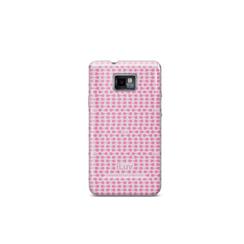 iLuv iss222blk TPU Case für Samsung Galaxy i9100 SII rosa von iLuv