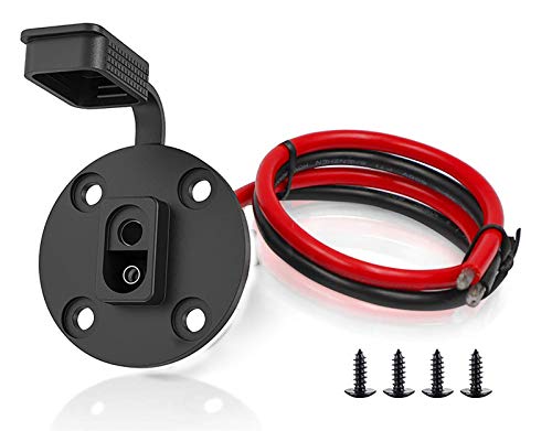 iMESTOU FSR01 SAE-Stecker und -Steckdose, Wetterfest, Seitenwandanschluss, DIY-Kabel, Schnelltrennung, Solarmodul-Halterung für Motorrad, Solargenerator, Batterieladegeräte, Rot + Schwarz iMESTOU FSR01 SAE-Stecker und -Steckdose, Wetterfest, Seitenwandanschluss, DIY-Kabel, Schnelltrennung, Solarmodul-Halterung für Motorrad, Solargenerator, Batterieladegeräte, Rot + Schwarz von iMESTOU