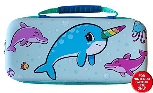 Narwhal Case Aqua/Blue Switch Lite Case von iMP Tech