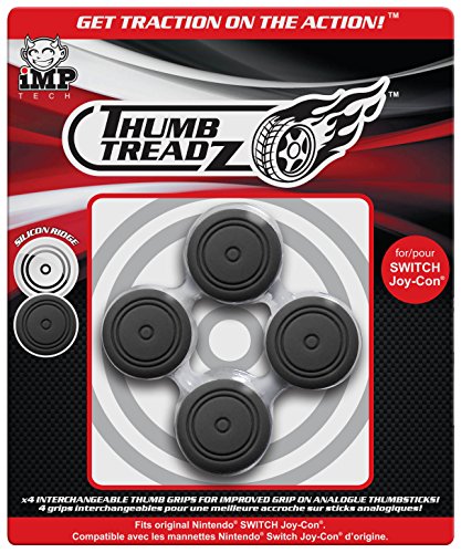 Nintendo Switch Thumb Treadz, Schwarz Nintendo Switch Thumb Treadz, Schwarz von iMP Tech