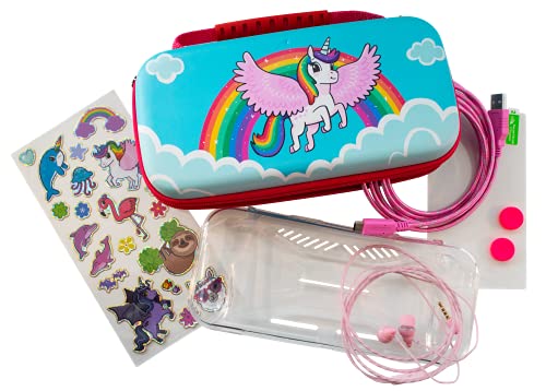 iMP Over the Rainbow Unicorn 7-in-1 Protector Kit (Nintendo Switch) von iMP Tech