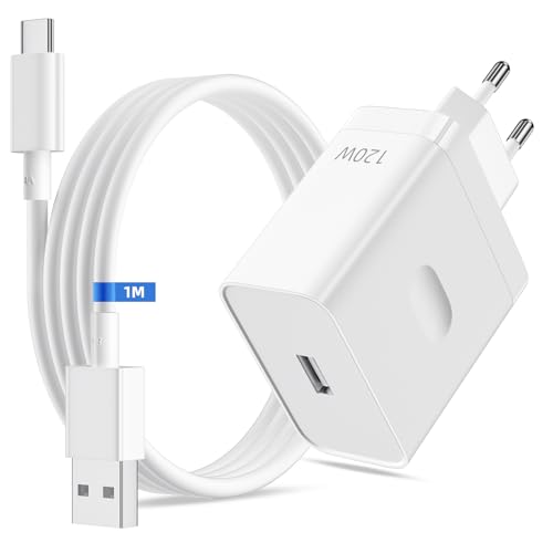 120W USB Ladegerät für Oneplus SuperVooc Charge,USB C Netzteil mit 8A Typ C Ladekabel 1m Flash Charge Adapter für realme GT 7 Pro GT 6 6T 14x für Oneplus 13 Nord 4 Nord CE 4 Lite Oppo Reno 13Pro 12 FS von iMangoo