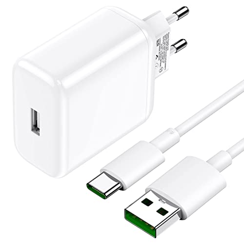 65W USB Ladegerät für Oppo Super VOOC Charge USB Netzteil mit Ladekabel USB Typ C Adapter Schnellladegerät für Oppo Find X5 X5 Pro X5 Lite X3 Pro X3 Neo X2 X2 Pro Reno 8 A96 A76 A74 A16 Oneplus 9 Pro von iMangoo