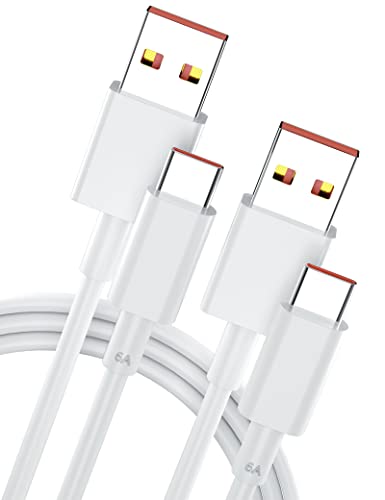USB C Kabel 120W 6A [2Stück 1m],Typ C Ladekabel für Xiaomi 13T Pro,USB Typ C Schnellladekabel 65W 6A Fast Charge Datenkabel LadeKabel für Mi 14 Ultra 13 11T Redmi Note 13 Pro 11 11s 12 Pro Poco X7 Pro von iMangoo