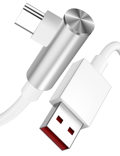 USB C Kabel 120W 6A TurboCharge Fast Ladekabel für Xiaomi Redmi Note 13 Pro 12 Pro 11s 13C,USB C Winkel Schnellladekabel 90 Grad 1M 67W Datenkabel HyperCharge für Mi 14 Ultra 13 Poco X6 Pro M6 Pro C65 von iMangoo