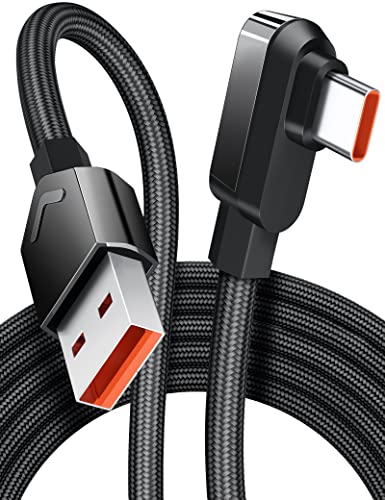 USB C Kabel 90 Grad 1,8M/6FT,Ladekabel für Xiaomi 13T Pro 12 120W 6A TurboCharge USB C Winkel Schnellladekabel 67W Datenkabel HyperCharge für 14 Ultra Poco X6 Pro M6 Pro F5 Redmi Note 13 Pro 12 11 13C von iMangoo