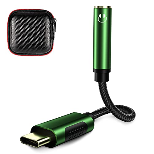 USB C Kopfhörer Adapter Aux,USB C auf 3.5 Klinke Adapter Audio für Samsung A54 A34 A55 A35 A53 A33 S23 FE Ultra S21 FE S20 Z Flip 5,Oneplus 12 10 Pro 9 Pro Nord,XIAOMI 13 Pro Poco X6 Pro Pixel 6a 7 8 von iMangoo