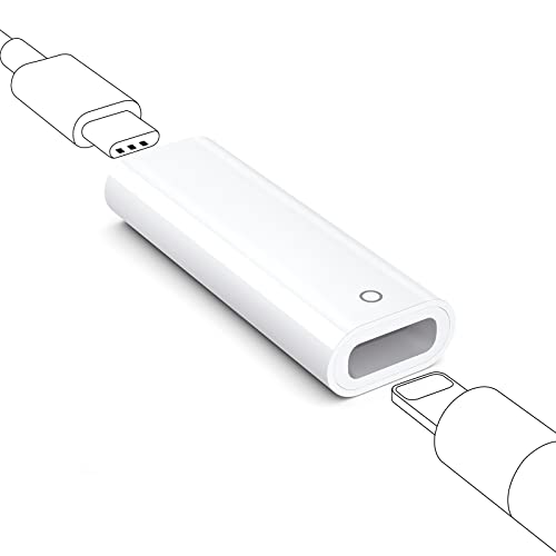 Ladeadapter für Apple Pencil 1st Gen,Bluetooth USB-C auf Apple Pencil Adapter für Apple Pencil 1st Gen iPad 10th,Adapter USB-C Buchse auf Lightning Buchse Adapter für Apple Pencil 1 und iPad 10th 2022 von iMangoo