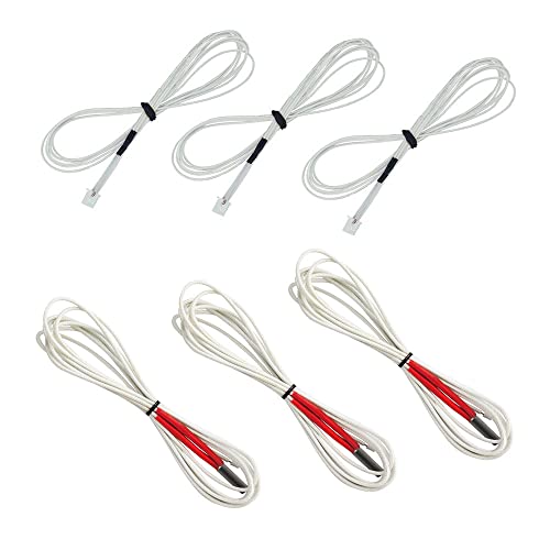 3D Drucker Heizpatrone 24V mit Thermistor NTC 100K 3950 für Creality 3D Drucker Weiß by iMetrx von iMetrx