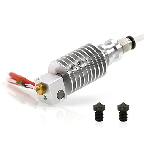 iMetrx Chiron Hotend 24 V mit 2 gehärteten Stahl-V6-Düsen 0,4 mm für Chiron 3D-Drucker Hotend-Upgrades von iMetrx