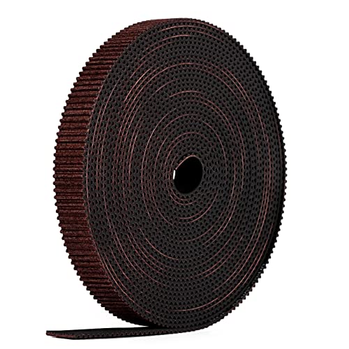 iMetrx GT2 Riemen 6mm Belt 3D Drucker 5M Zahnriemen Prämie Fiberglas Zugschnur Verschleißfeste braune Nylon Zahnoberfläche von iMetrx