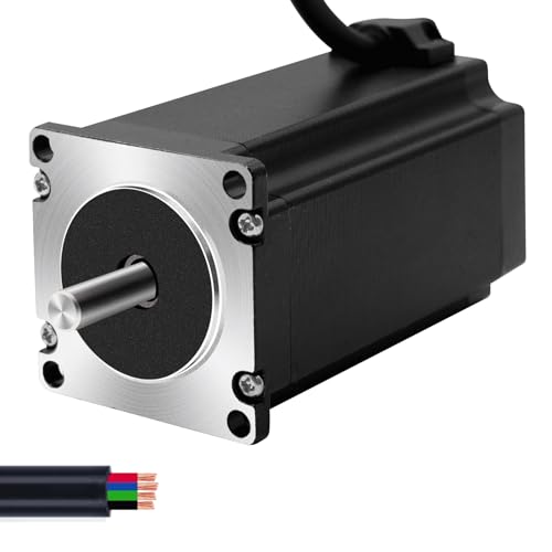 iMetrx Nema 23 1PCS Schrittmotor 100mm 2.6N.m 3.375V 4.5A Haltemoment 2-Phasen 4-Draht 1.8 Deg für CNC-Mühle-Kit oder 3D-Drucker iMetrx Nema 23 1PCS Schrittmotor 100mm 2.6N.m 3.375V 4.5A Haltemoment 2-Phasen 4-Draht 1.8 Deg für CNC-Mühle-Kit oder 3D-Drucker von iMetrx