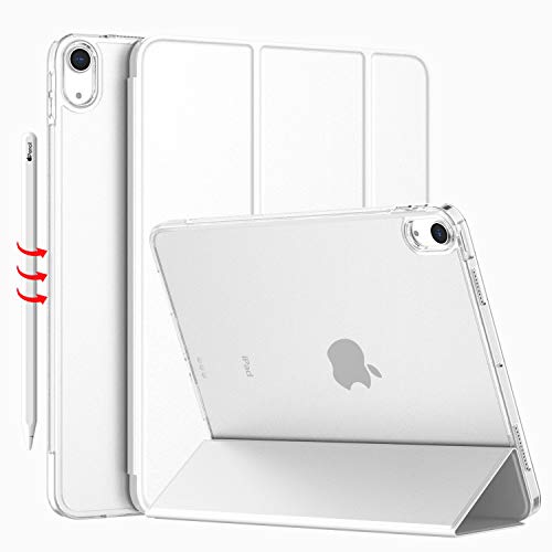 iMieet Schutzhülle für iPad Air 27,9 cm (11 Zoll) 2024/iPad Air 5/4, 2022/2020, 27,7 cm (10,9 Zoll), iPad Air 6. / 5. / 4. Generation, schlankes Design, mit durchscheinender, mattierter Harter von iMieet