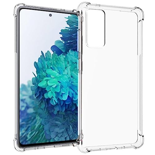 iMoshion Softcase,Backcover Hülle kompatibel mit Samsung Galaxy S20 FE – Shockproof Case Handyhülle – Silikon Schutzhülle in Transparent [Verstärkte Ecken, Stoßfest, Dünn] von iMoshion