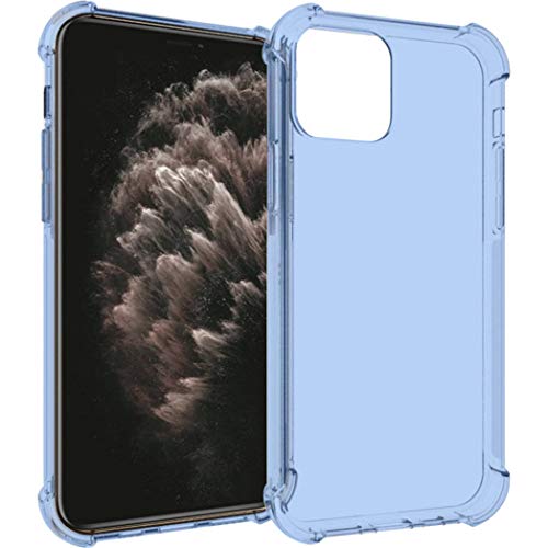 iMoshion Softcase,Backcover Hülle kompatibel mit iPhone 12 Pro, iPhone 12 – Shockproof Case Handyhülle – Silikon Schutzhülle in Blau [Verstärkte Ecken, Stoßfest, Dünn] von iMoshion