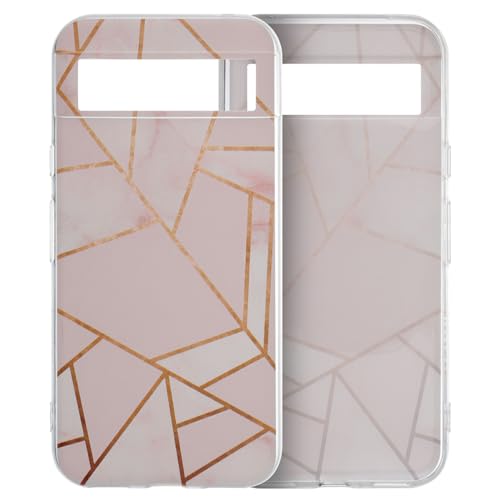 iMoshion kompatibel mit Google Pixel 8a Hülle – Design Back Cover in Pink Graphic – Silikon Soft Case Handyhülle [Flexibel, Stoßabsorbierend, Dünn] von iMoshion