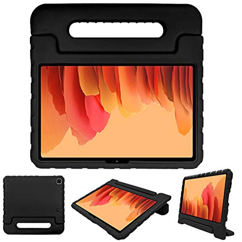 iMoshion Kinder Tablethülle für Samsung Galaxy Tab A7 Hüllen für Tablets in Schwarz mit Handgriff und Ständer von iMoshion