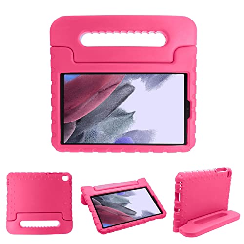 iMoshion kompatibel mit Samsung Galaxy Tab A7 Lite Hülle – Tablethülle für Kinder – Tablet Kids Case in Rosa mit Handgriff und Ständer [Robust, Griffig, Stoßfest] von iMoshion