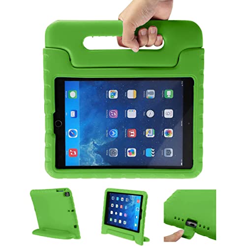 iMoshion Kinder Tablethülle für iPad (2017), iPad (2018) Hüllen für Tablets in Grün Ideal als Schulanfangsgeschenk von iMoshion