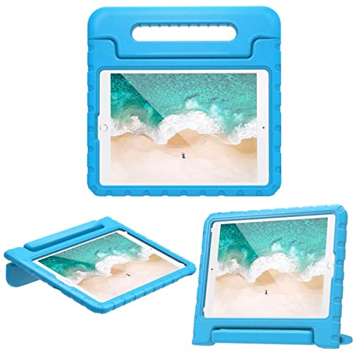 iMoshion Kinder Tablethülle Schutzhülle mit Handgriff Kickstand für das iPad 10.2 Zoll Blau von iMoshion