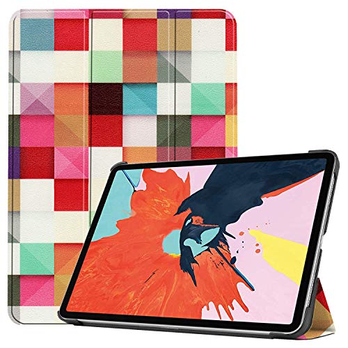 iMoshion kompatibel mit iPad Air (2022), iPad Air (2020) Hülle – Trifold Tablet Case – Schutzhülle mit Motiv Kunstleder [Mit Ständer, Mikrofaser-Futter, Magnetverschluss] von iMoshion