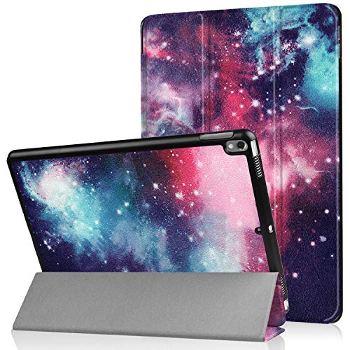 iMoshion kompatibel mit iPad Air 10.5, iPad Pro 10.5 Hülle – Trifold Tablet Case – Schutzhülle mit Motiv Kunstleder [Mit Ständer, Mikrofaser-Futter, Magnetverschluss] von iMoshion